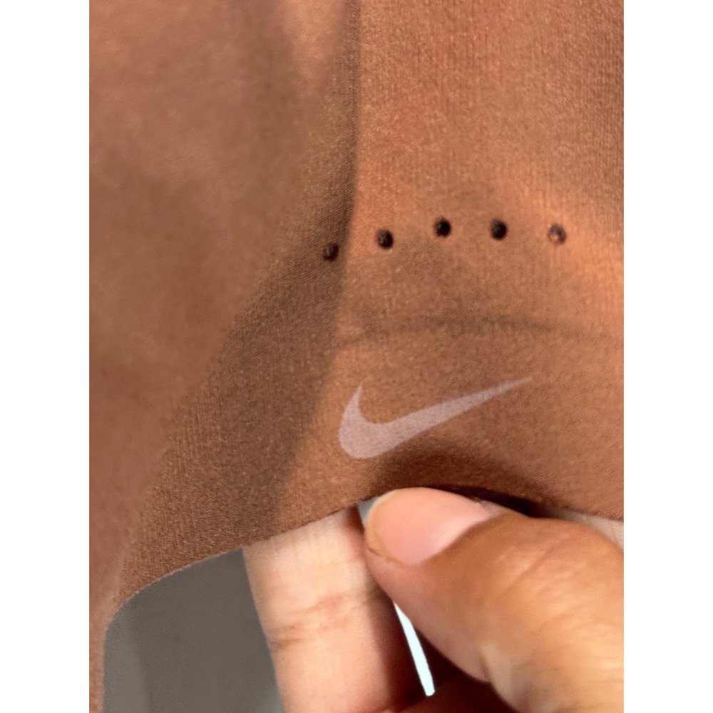 Nike Dri-FIT Alpha High Support Sports Bra Brown A-B Cup Large DM0526-275 - Picture 3 of 6
